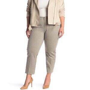 Democracy Patterned Flat Front Pants